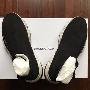 Black Balenciaga Speed Sneaker